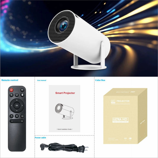 HY300 Pro Projector Home Theater Entertainment Portable Small Projector - Kilohuas