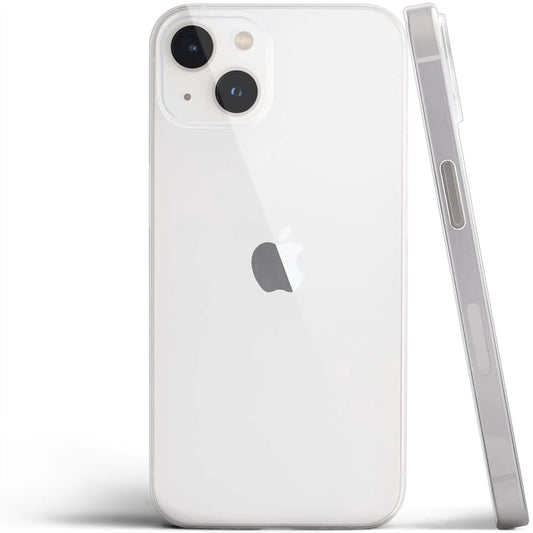 totallee Thinnest Clear iPhone 14 Case Thin Cover Ultra Slim Minimal – Transparent Case for iPhone 14 (2022) (Transparent) - Kilohuas